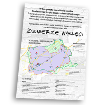 tablica PCV Powiat Wolominski