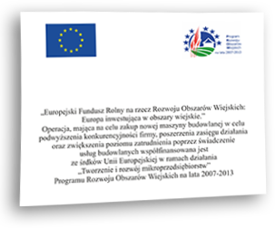 tablica unijna PCV Radzymin, Kuligów